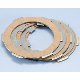 Kit disques garnis + lisses d'embrayage Polini | Oxmoto