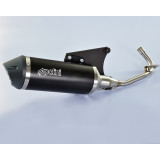 Pot d'échappement Polini inox/carbone - Vespa 125 | Oxmoto