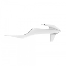 Ouïes de radiateur Polisport blanc KTM 8422100010 | Oxmoto