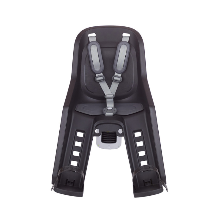 Siège enfant de vélo avant Polisport Bubbly Mini Plus FF fixation cadre - noir/gris foncé