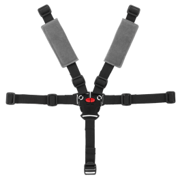 Ceinture de sécurité 5 points Polisport noir gris Bilby Ff/Cfs/Rs
