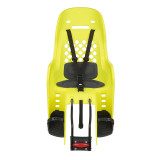 Siège enfant de vélo arrière Polisport Joy FF fixation cadre - jaune fluo/gris foncé