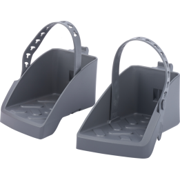 Repose-pieds Polisport argent Boodie | Oxmoto