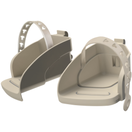 Repose-pieds Polisport Cream Groovy Ff / Cfs | Oxmoto