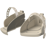 Repose-pieds Polisport Cream Groovy Ff / Cfs | Oxmoto