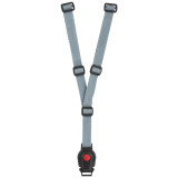 Ceinture de sécurité 3 points Polisport argent Boodie