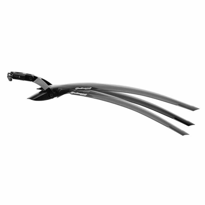Garde-boue arrière Polisport Mud Pro 26/29 fixation tige de selle noir