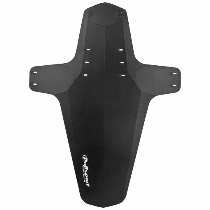 Garde-boue avant/arrière Polisport Mud Slim noir | Oxmoto