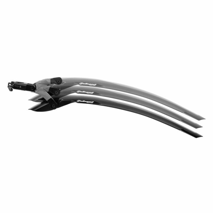 Garde-boue arrière Polisport Mud Pro 26/29 fixation tige de selle noir