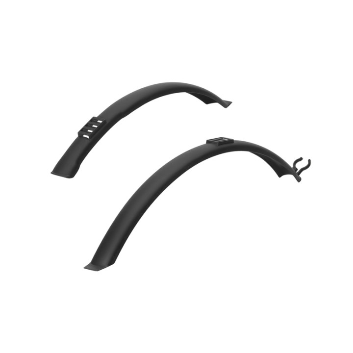 Jeu de garde-boues Polisport Florida 28 noir | Oxmoto