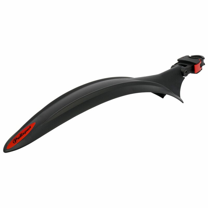 Garde-boue arrière Polisport Cross Country Evo 26/27,5/29 fixation tige de selle noir