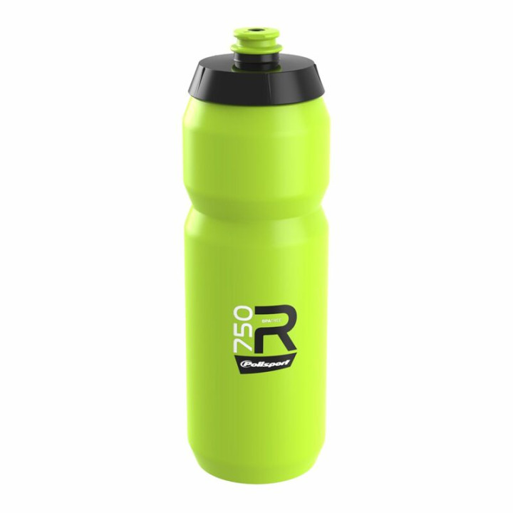 Bidon Polisport R750 Lime vert bouchon à visser 750ml