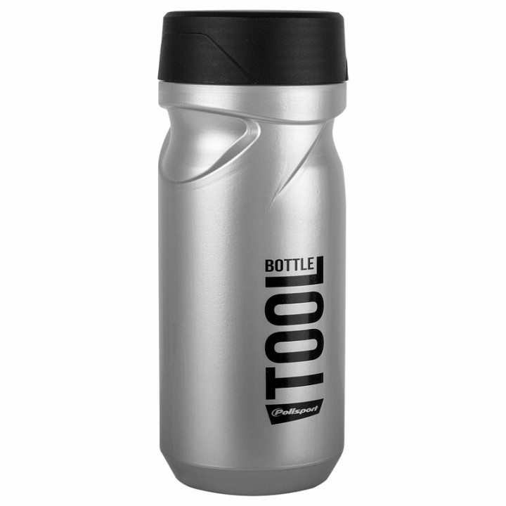 Bidon pour outils Polisport bouchon à visser argent 600ml