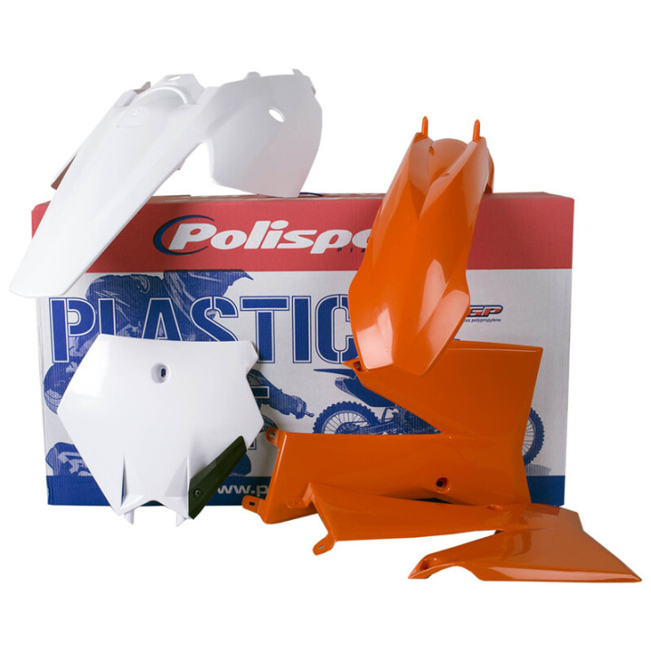 Kit plastique Polisport couleur origine (11-12) - KTM SX