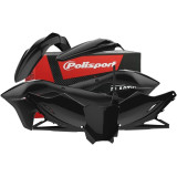 Kit plastiques Polisport Kawasaki KX 450F - noir | Oxmoto