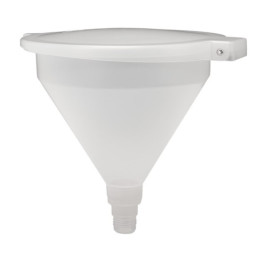 Entonnoir Pressol Ø 424mm - Couvercle blanc | Oxmoto