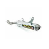 Silencieux PRO CIRCUIT 304 alu brossé/casquette inox Suzuki RM125 SS89125-304