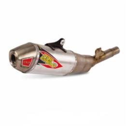 Silencieux PRO CIRCUIT T-6 inox/casquette inox 0122525A