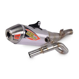 Ligne complète PRO CIRCUIT T-6 inox-titane/casquette carbone 0122545H