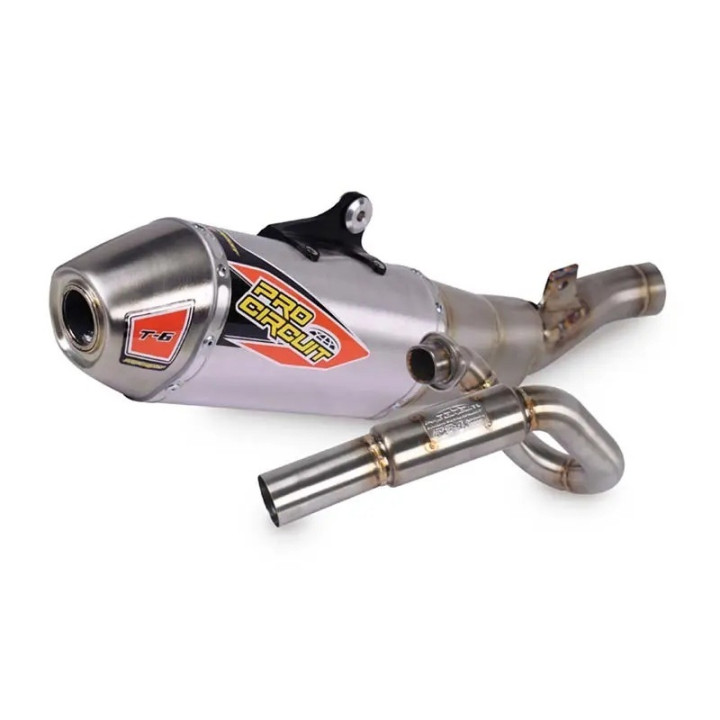 Ligne complète PRO CIRCUIT T-6 inox-titane/casquette carbone 0122545H