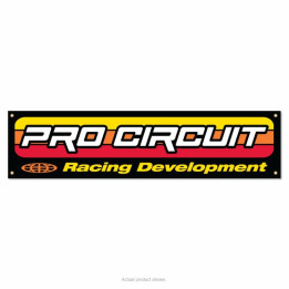 Bannière PRO CIRCUIT logo origine 90"x23" | Oxmoto
