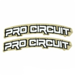 Autocollants rétro pour garde-boue PRO CIRCUIT | Oxmoto