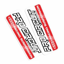 Stickers de fourche PRO CIRCUIT | Oxmoto