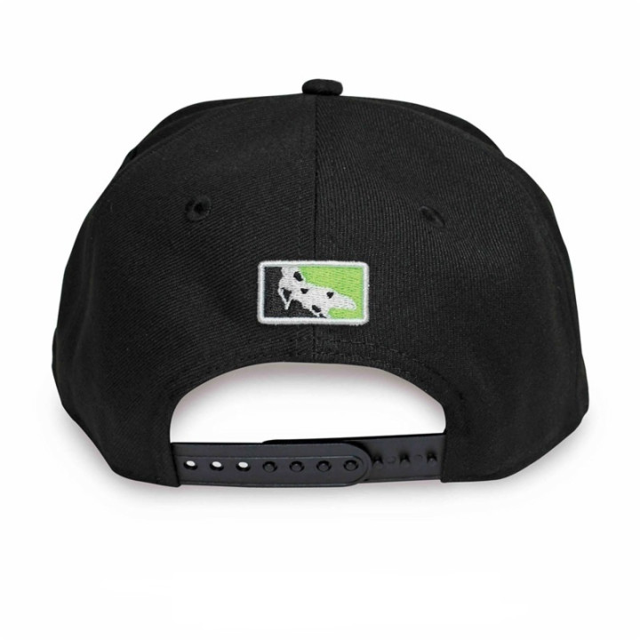 Casquette PRO CIRCUIT snapback - noir/vert fluo | Oxmoto