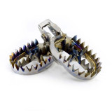 Repose-pieds MX PRO-PEGS en titane - Honda | Oxmoto