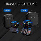 QUAD LOCK®Organisateur de voyage Medium | Oxmoto