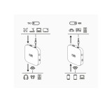 AUX-Bluetooth-Adapter QUAD LOCK | Oxmoto