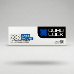 Fronton magnétique QUAD LOCK pour présentoir - anglais