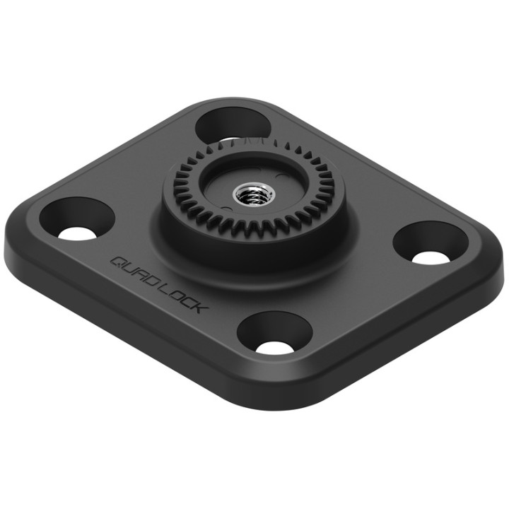 Base rectangulaire 4 trous QUAD LOCK 360 | Oxmoto