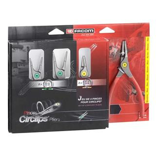 Jeu de 4 pinces FACOM à circlips® | Oxmoto