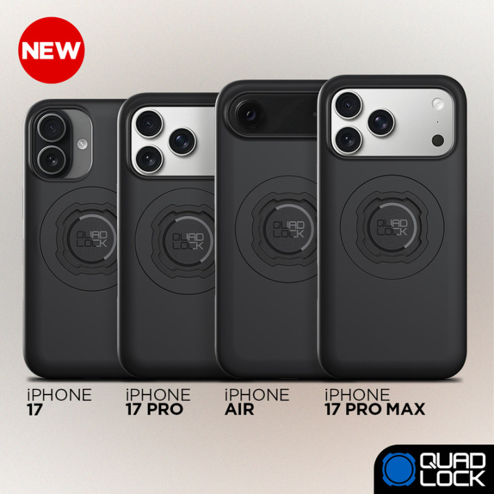 Coque de téléphone QUAD LOCK MAG - iPhone 17 Pro | Oxmoto