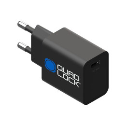 Adaptateur secteur QUAD LOCK 30W standard EU port USB Type C