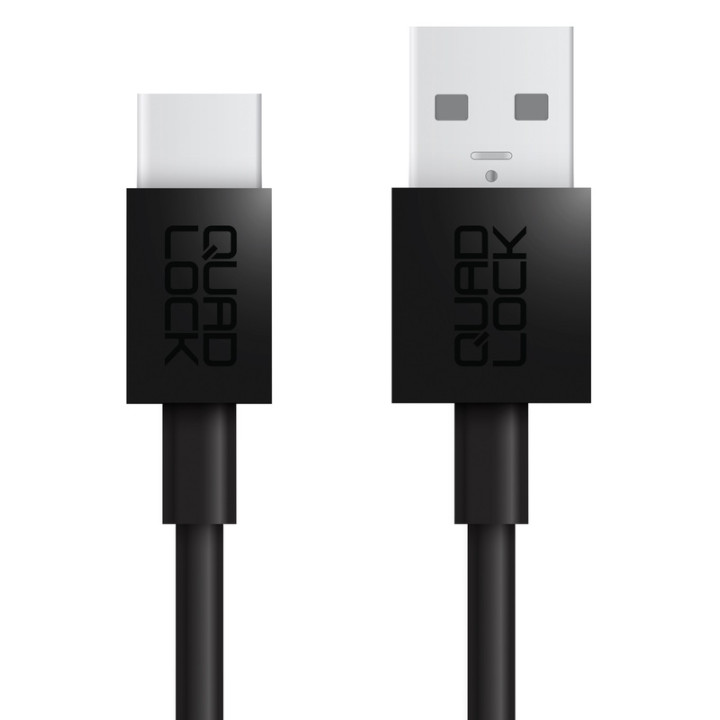 Câble USB A vers USB C QUAD LOCK - 2M | Oxmoto