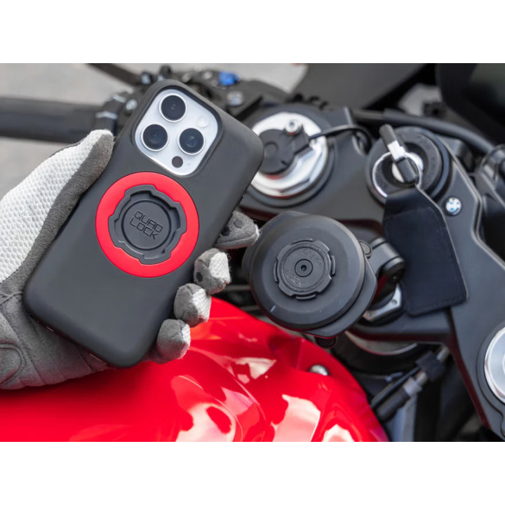 Tête de recharge QUAD LOCK V2 sans fil étanche | Oxmoto