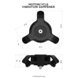 Amortisseur de vibrations QUAD LOCK | Oxmoto