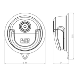 Base ventouse QUAD LOCK 360 | Oxmoto