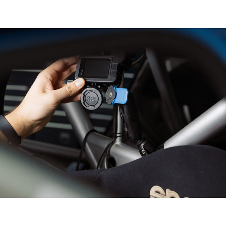 Support de smartphone QUAD LOCK arceau de sécurité | Oxmoto