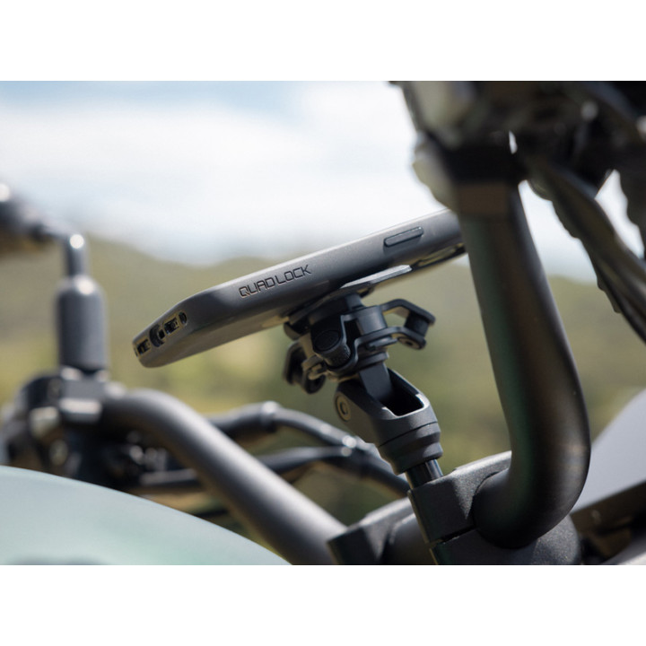 Support moto à tige filetée QUAD LOCK Pro | Oxmoto