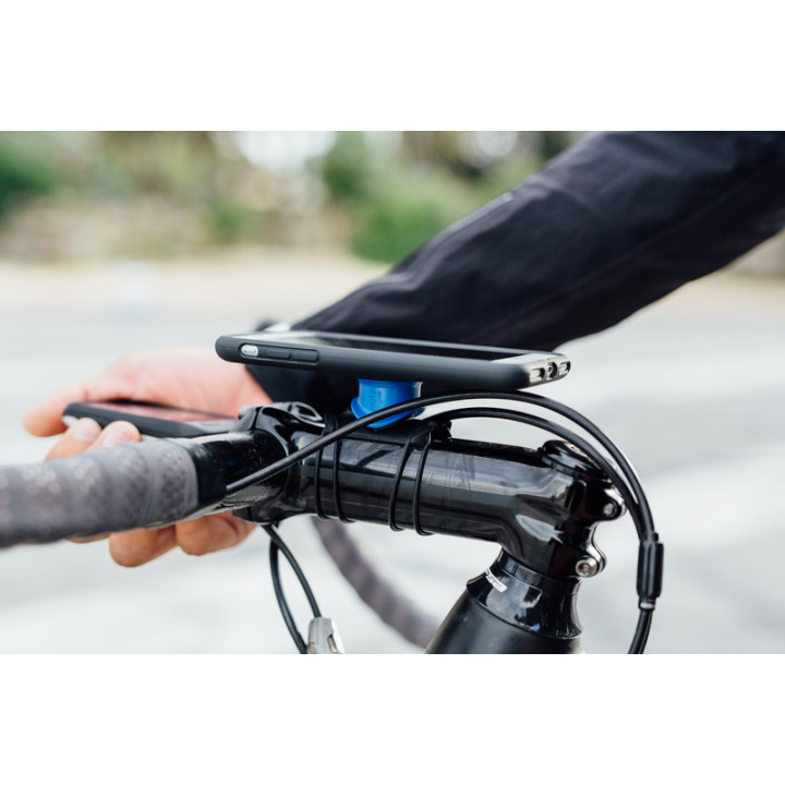 Support de smartphone vélo QUAD LOCK potence/guidon | Oxmoto