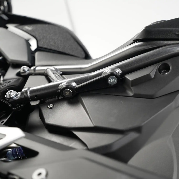 Cache orifices de repose-pieds arrière R&G RACING BLP0135BK