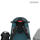 Support de plaque R&G RACING LP0404BK | Oxmoto