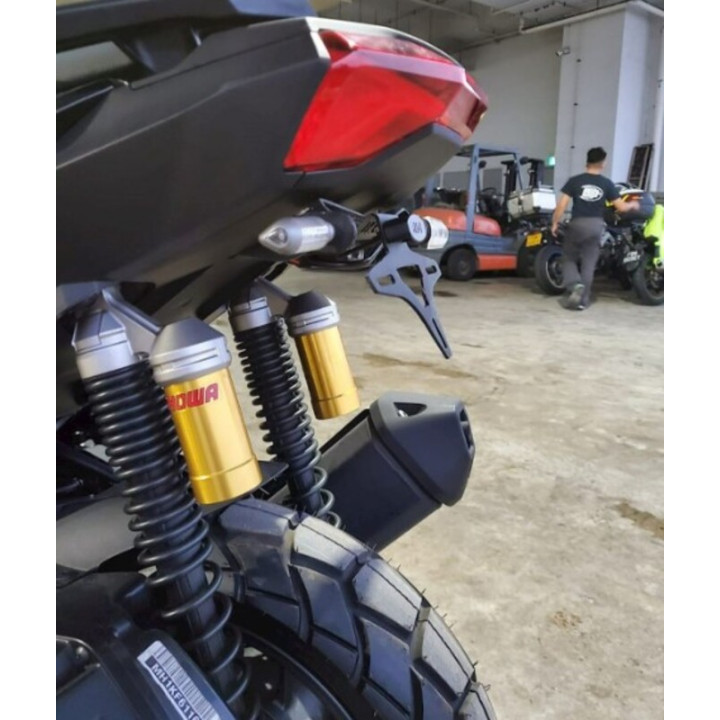 Support de plaque R&G RACING LP0302BK | Oxmoto