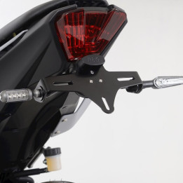 Support de plaque R&G RACING - noir Yamaha MT-07 | Oxmoto