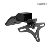 Support de plaque d'immatriculation R&G RACING LP0406BK
