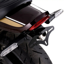 Support de plaque R&G RACING noir LP0412BK | Oxmoto