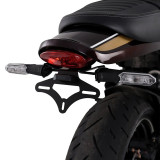 Support de plaque R&G RACING noir LP0412BK | Oxmoto